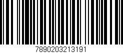 Código de barras (EAN, GTIN, SKU, ISBN): '7890203213191'
