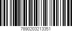 Código de barras (EAN, GTIN, SKU, ISBN): '7890203213351'
