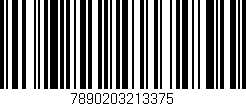Código de barras (EAN, GTIN, SKU, ISBN): '7890203213375'