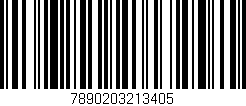 Código de barras (EAN, GTIN, SKU, ISBN): '7890203213405'