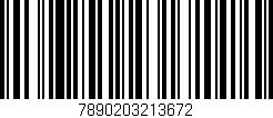 Código de barras (EAN, GTIN, SKU, ISBN): '7890203213672'