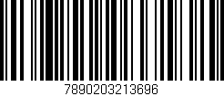 Código de barras (EAN, GTIN, SKU, ISBN): '7890203213696'