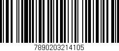 Código de barras (EAN, GTIN, SKU, ISBN): '7890203214105'