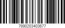 Código de barras (EAN, GTIN, SKU, ISBN): '7890203403677'