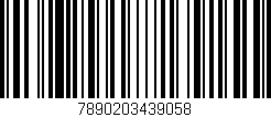 Código de barras (EAN, GTIN, SKU, ISBN): '7890203439058'