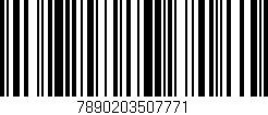 Código de barras (EAN, GTIN, SKU, ISBN): '7890203507771'
