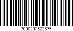 Código de barras (EAN, GTIN, SKU, ISBN): '7890203522675'
