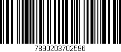 Código de barras (EAN, GTIN, SKU, ISBN): '7890203702596'