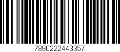 Código de barras (EAN, GTIN, SKU, ISBN): '7890222443357'