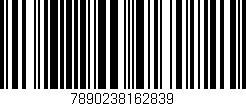 Código de barras (EAN, GTIN, SKU, ISBN): '7890238162839'