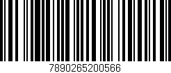 Código de barras (EAN, GTIN, SKU, ISBN): '7890265200566'