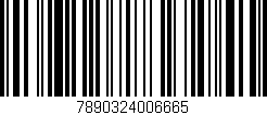 Código de barras (EAN, GTIN, SKU, ISBN): '7890324006665'