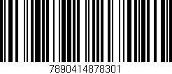 Código de barras (EAN, GTIN, SKU, ISBN): '7890414878301'