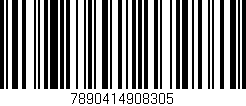Código de barras (EAN, GTIN, SKU, ISBN): '7890414908305'