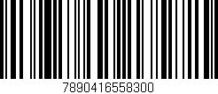 Código de barras (EAN, GTIN, SKU, ISBN): '7890416558300'