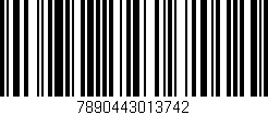 Código de barras (EAN, GTIN, SKU, ISBN): '7890443013742'
