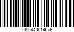 Código de barras (EAN, GTIN, SKU, ISBN): '7890443014046'
