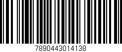 Código de barras (EAN, GTIN, SKU, ISBN): '7890443014138'
