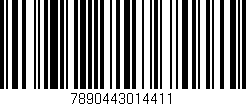Código de barras (EAN, GTIN, SKU, ISBN): '7890443014411'