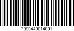 Código de barras (EAN, GTIN, SKU, ISBN): '7890443014831'