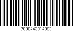 Código de barras (EAN, GTIN, SKU, ISBN): '7890443014893'