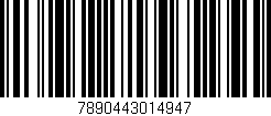 Código de barras (EAN, GTIN, SKU, ISBN): '7890443014947'