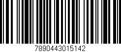 Código de barras (EAN, GTIN, SKU, ISBN): '7890443015142'