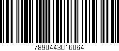 Código de barras (EAN, GTIN, SKU, ISBN): '7890443016064'