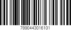 Código de barras (EAN, GTIN, SKU, ISBN): '7890443016101'