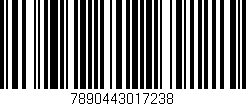 Código de barras (EAN, GTIN, SKU, ISBN): '7890443017238'