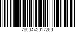 Código de barras (EAN, GTIN, SKU, ISBN): '7890443017283'