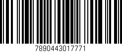Código de barras (EAN, GTIN, SKU, ISBN): '7890443017771'