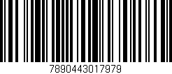 Código de barras (EAN, GTIN, SKU, ISBN): '7890443017979'