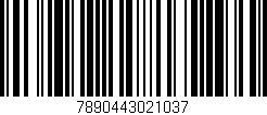 Código de barras (EAN, GTIN, SKU, ISBN): '7890443021037'