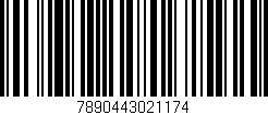 Código de barras (EAN, GTIN, SKU, ISBN): '7890443021174'