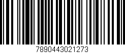 Código de barras (EAN, GTIN, SKU, ISBN): '7890443021273'
