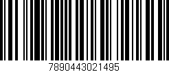 Código de barras (EAN, GTIN, SKU, ISBN): '7890443021495'