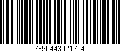 Código de barras (EAN, GTIN, SKU, ISBN): '7890443021754'