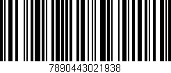 Código de barras (EAN, GTIN, SKU, ISBN): '7890443021938'