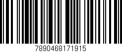 Código de barras (EAN, GTIN, SKU, ISBN): '7890468171915'