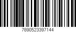 Código de barras (EAN, GTIN, SKU, ISBN): '7890523397144'