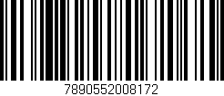 Código de barras (EAN, GTIN, SKU, ISBN): '7890552008172'