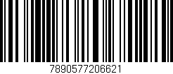 Código de barras (EAN, GTIN, SKU, ISBN): '7890577206621'