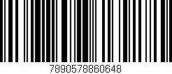 Código de barras (EAN, GTIN, SKU, ISBN): '7890578860648'