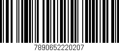 Código de barras (EAN, GTIN, SKU, ISBN): '7890652220207'