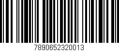 Código de barras (EAN, GTIN, SKU, ISBN): '7890652320013'