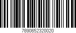 Código de barras (EAN, GTIN, SKU, ISBN): '7890652320020'