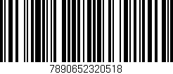 Código de barras (EAN, GTIN, SKU, ISBN): '7890652320518'