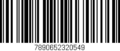 Código de barras (EAN, GTIN, SKU, ISBN): '7890652320549'