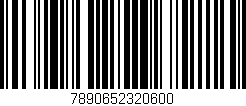 Código de barras (EAN, GTIN, SKU, ISBN): '7890652320600'